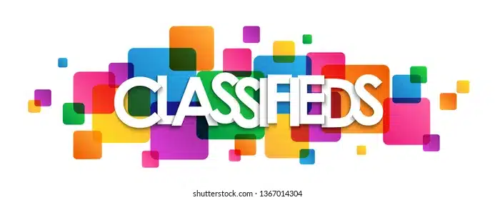 DR Classified Ad